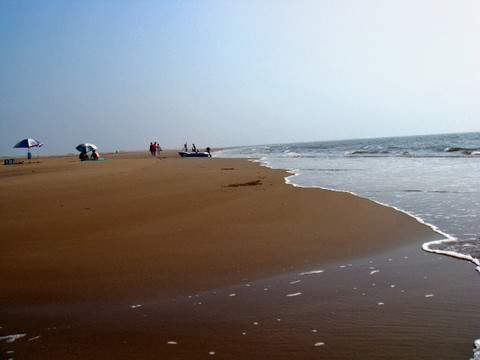 初夏的乐亭月坨岛,浅水湾~遇见最美的你