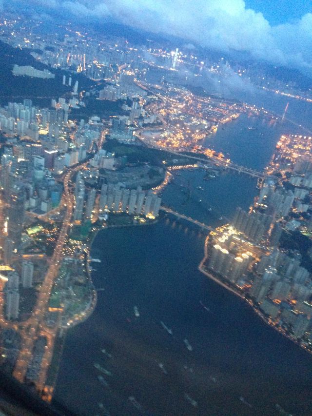 香港国际机场俯瞰图片