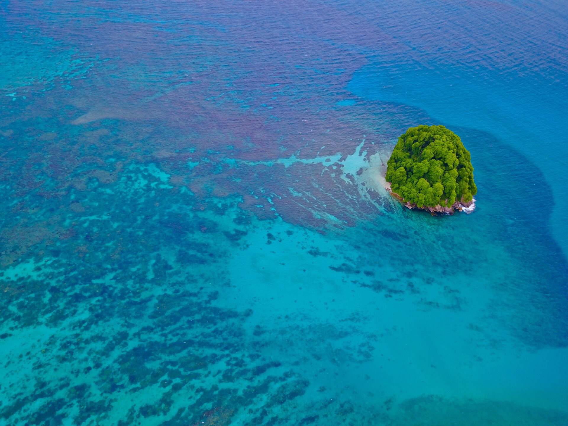美人鱼岛是沙巴还未过度开发且比较原始的一座小岛，也是沙巴最具代表的名片。    这里的水清沙幼，奶白