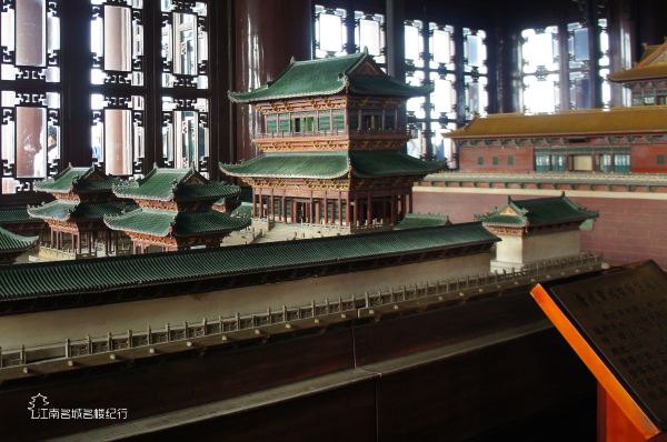 【唐代黄鹤楼模型】