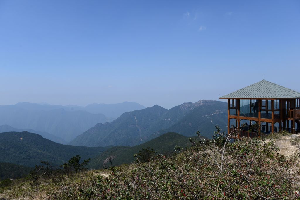 登浙江第一高峰-黄茅尖