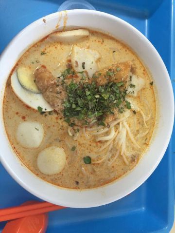 laska,这个味道最好,价格不贵,比包子好吃多了,恨不得一天三顿全部吃