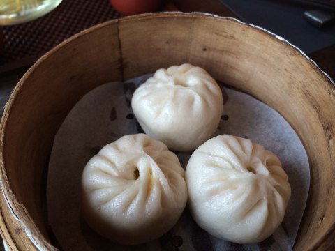 素馅小笼包 台北故宫博物院