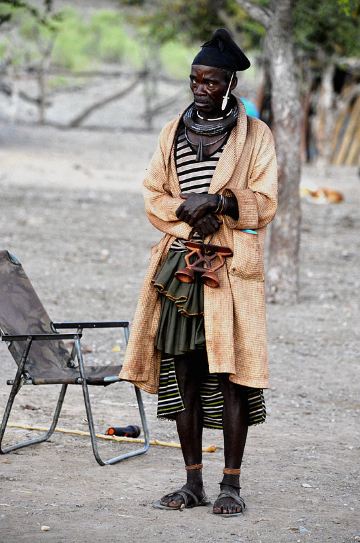 【狂野非洲红色纳米辛巴部落妇女-红泥人(二)】(图组/47p)