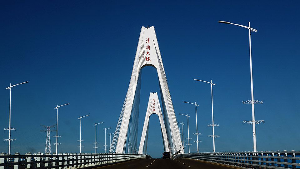 海南最长的桥图片