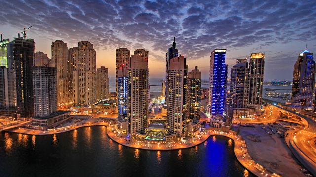 迪拜码头 dubai marina