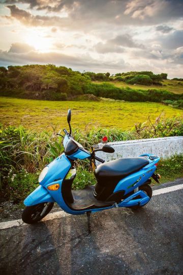 机车.好吧其实是电动车啦. 垦丁放空间民宿 fun space