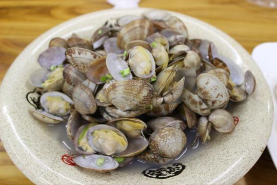 原汁蛤蜊 吃饭