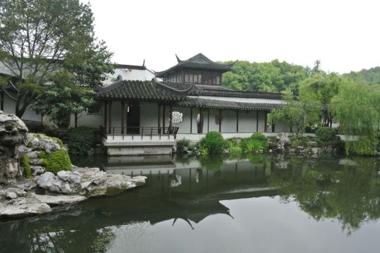 瞻园 在南京三天,三进秦淮河,这是一进,没挑对时间