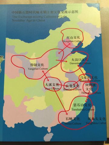 仰韶文化就包括了只前参观的半坡遗址,真没想到自己也是来自同样留有