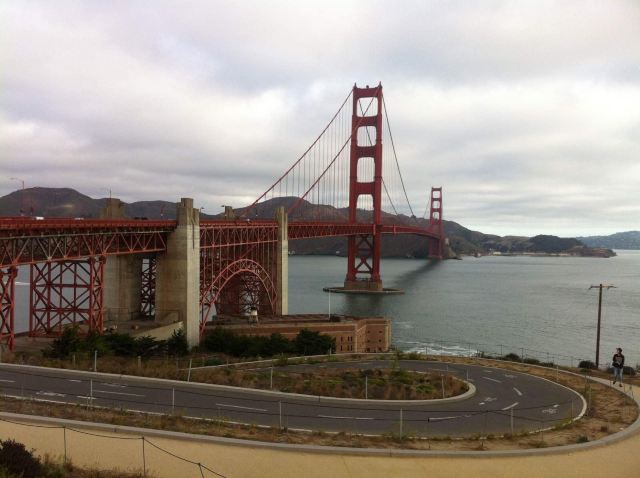 思科桥?金州勇士桥?哈哈哈 旧金山