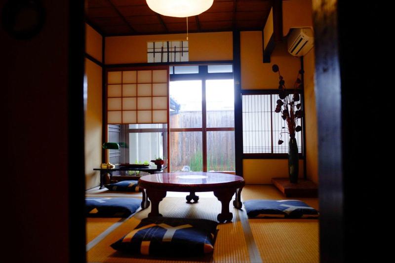 在京都落脚处是一幢有70年历史的日本典型的町屋,主人取名为yoyo