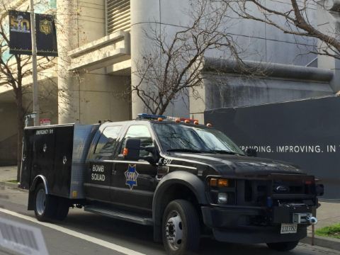 旧金山的警车,也是要拍给大家看看的