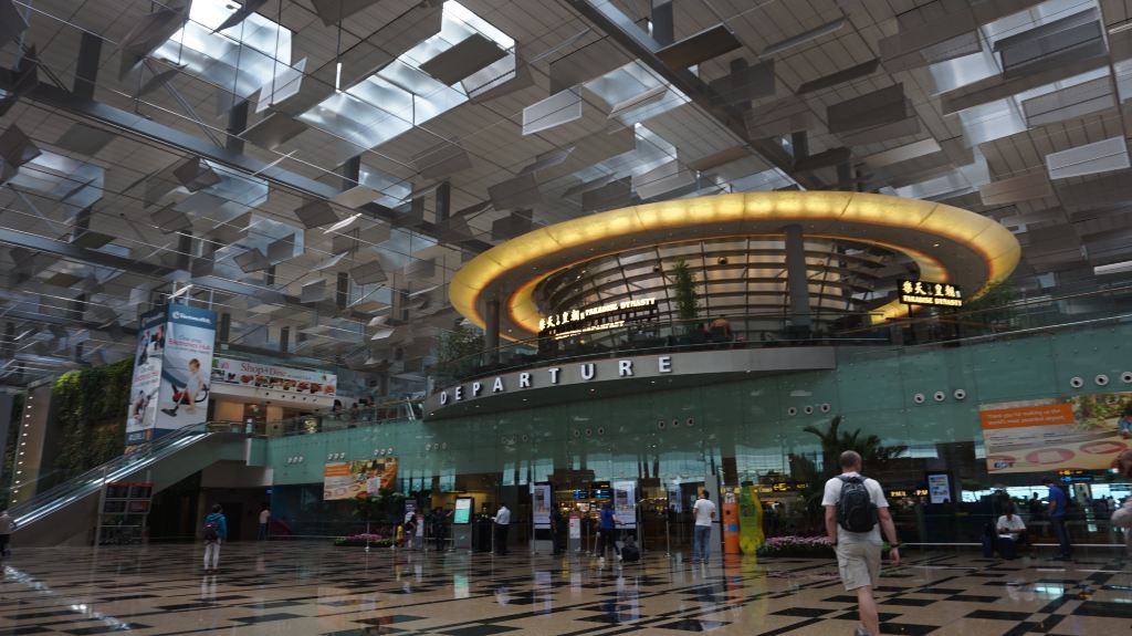 新加坡樟宜机场内部图片