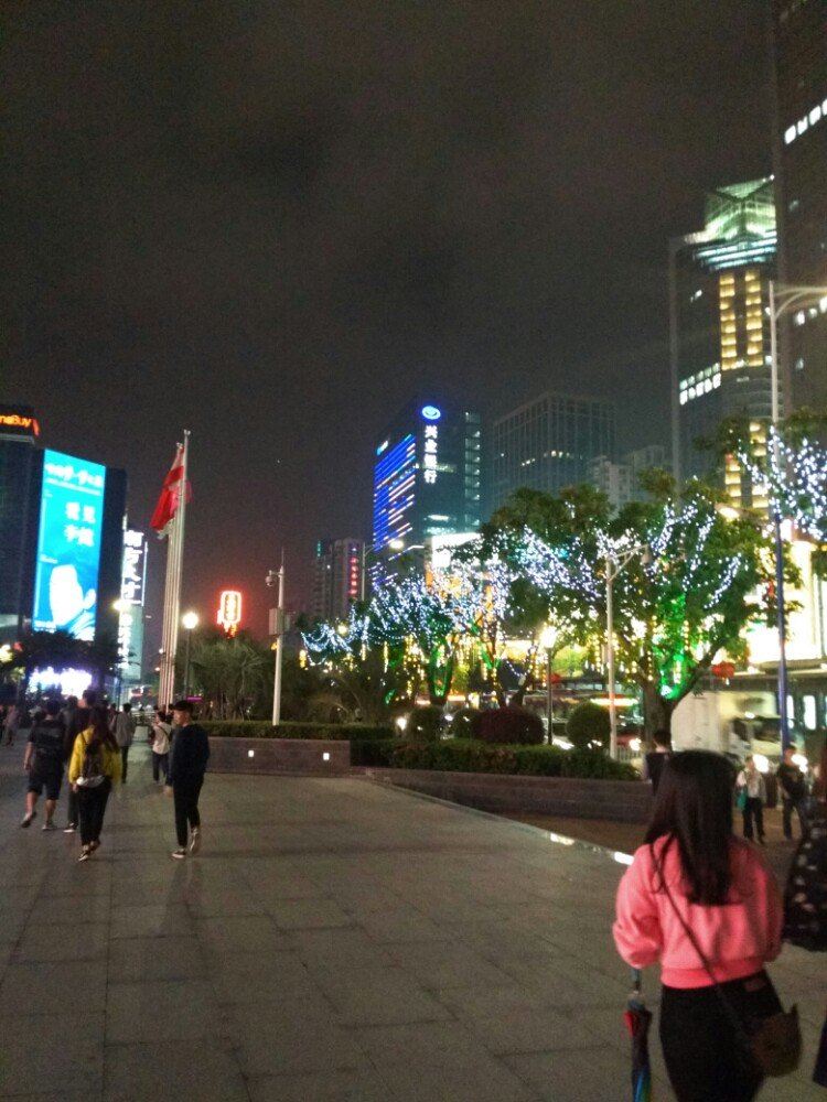 广州夜间街景,广州夜晚街景,广州晚上街景_大山谷图库