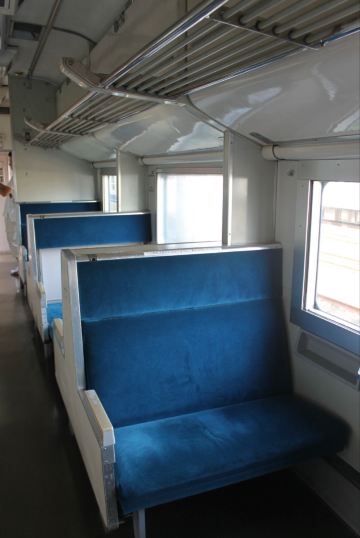 是不是有点像国内某种型号的车厢 九州铁道纪念馆 日本第一列寝台列车