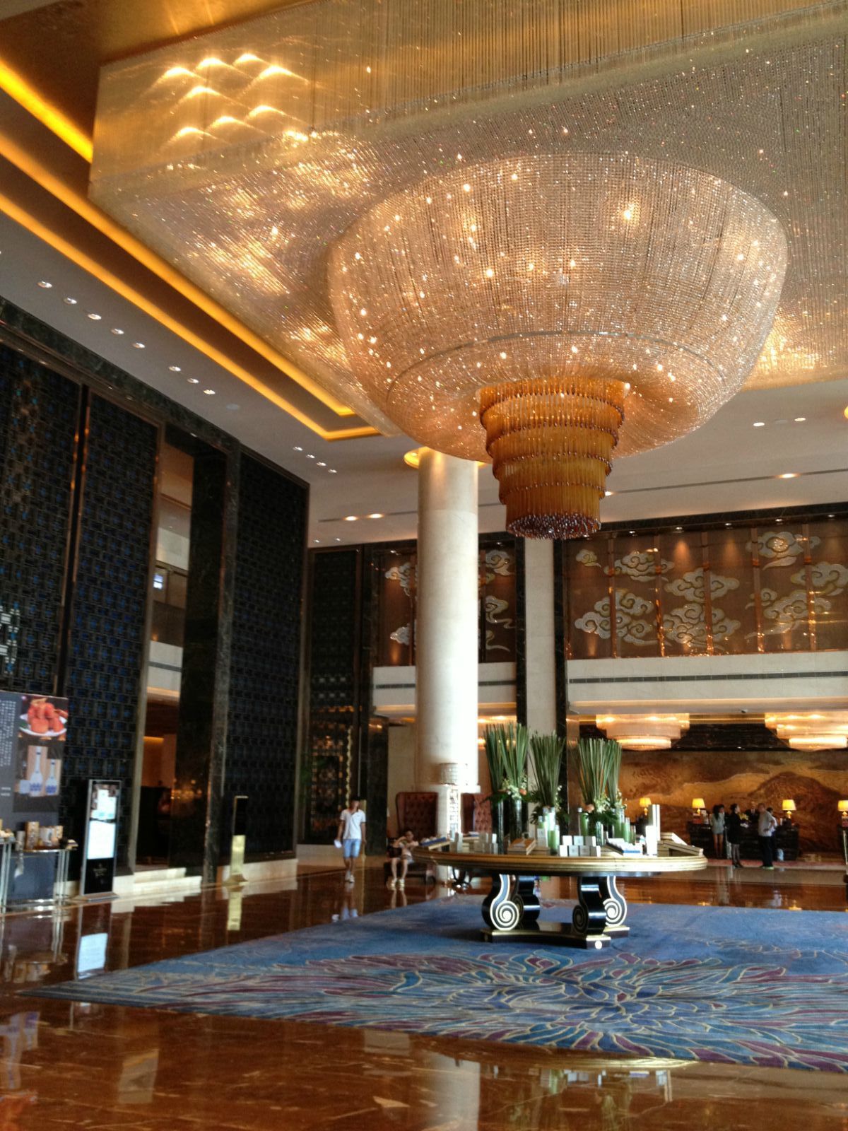 酒店大堂. 太原万达文华酒店