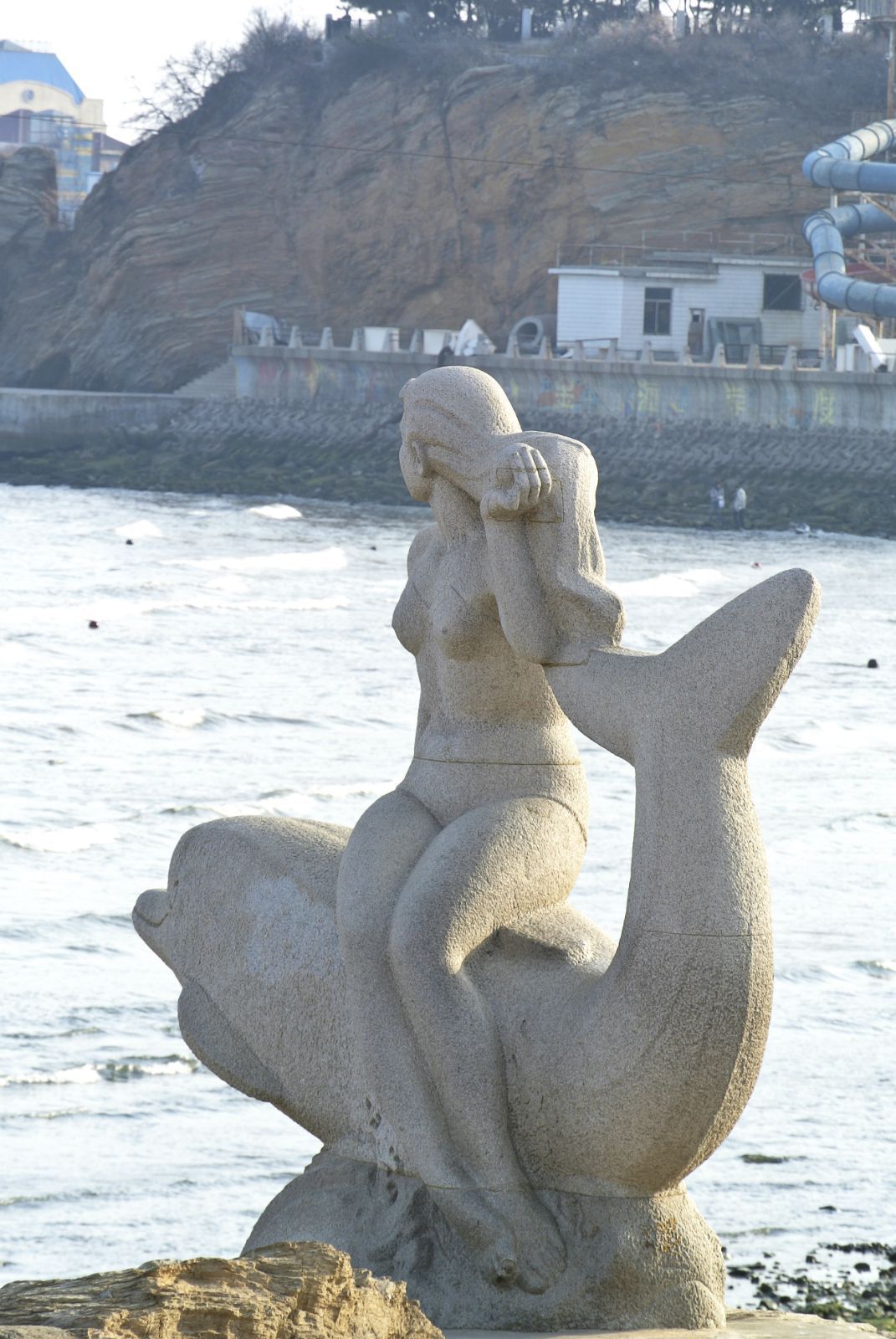 美人鱼雕像中国图片