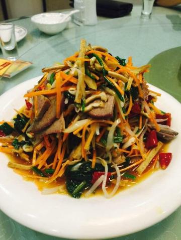 好大一盘!凉菜! 天水