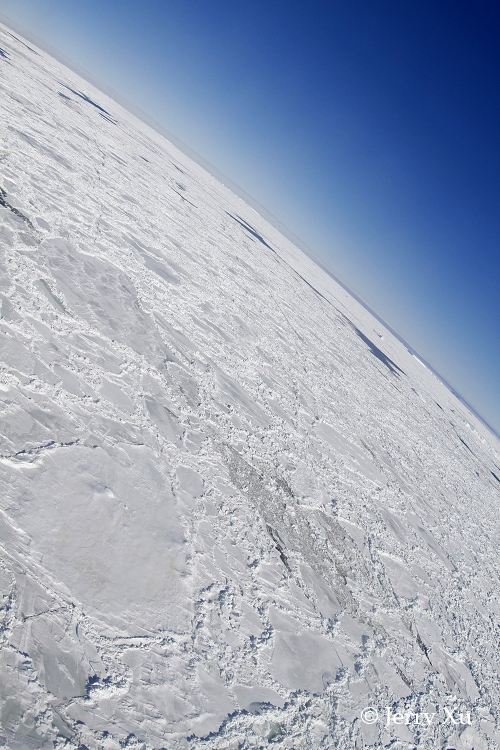 南极上空俯视图图片