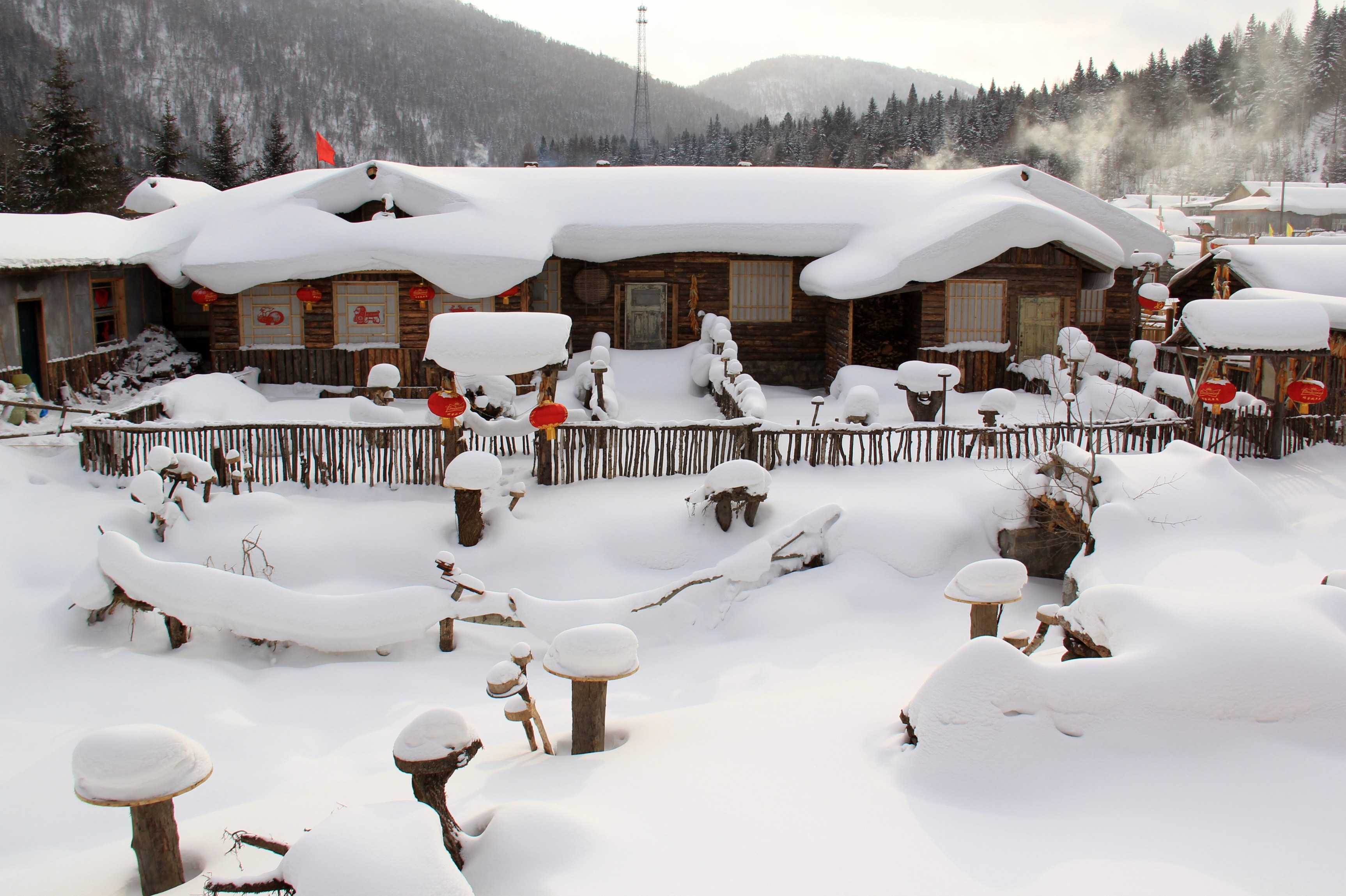 東北二人轉(長白山,雪鄉,哈爾濱冬遊記)